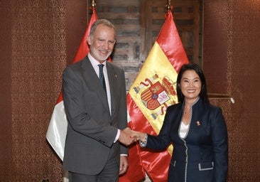 Felipe VI y Keiko Fujimori reafirman los lazos entre España y Perú