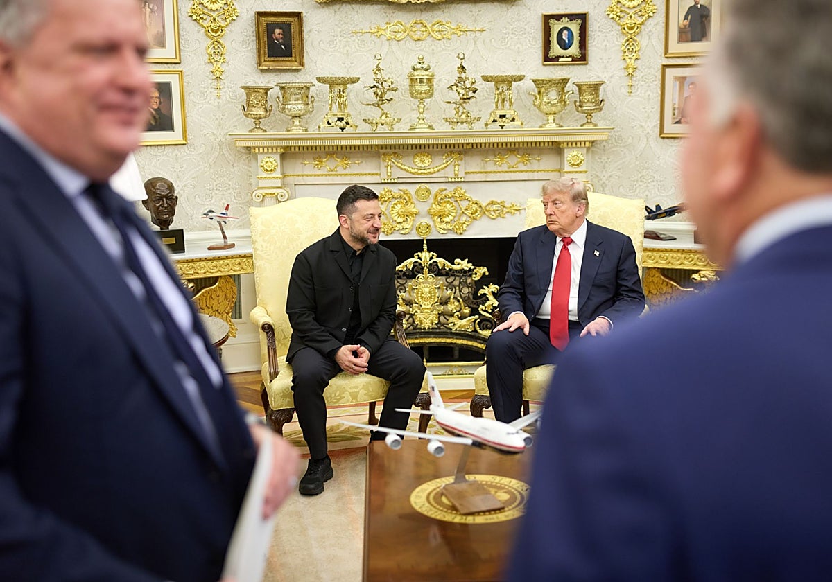 Zelenski urge a Trump a redoblar la presión para terminar la guerra
