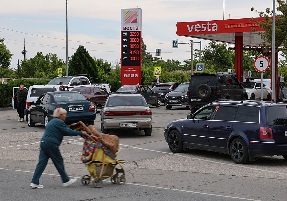 Rusia y Ucrania pasan ahora a la guerra de las gasolineras
