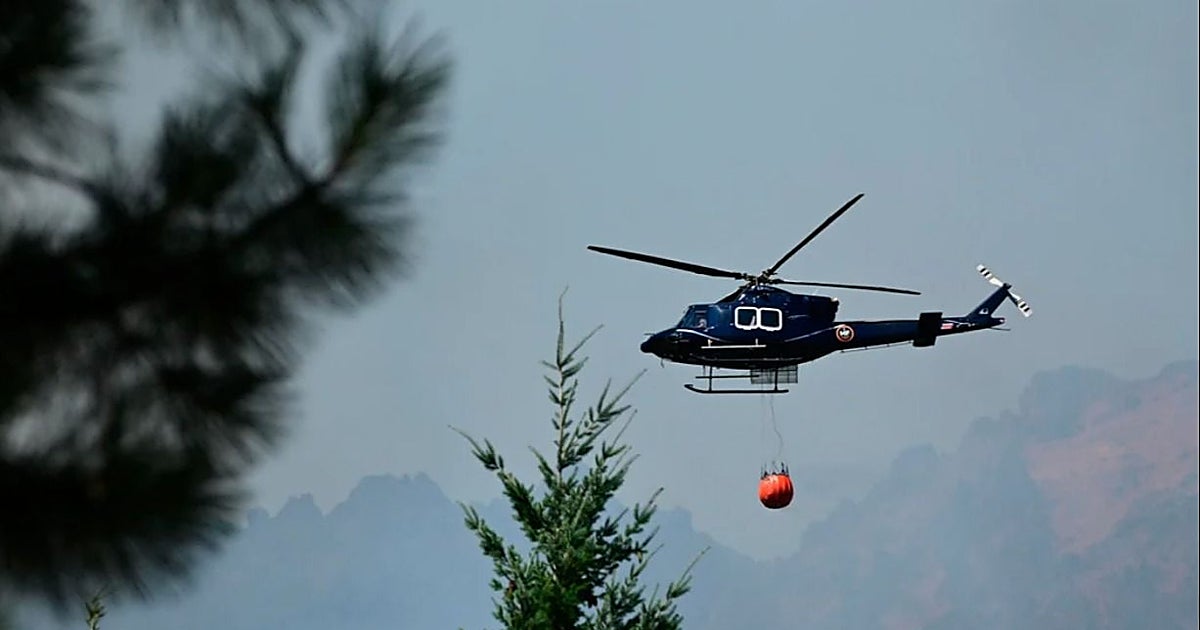 Siete muertos en Argentina al estrellarse un helicóptero de incendios forestales
