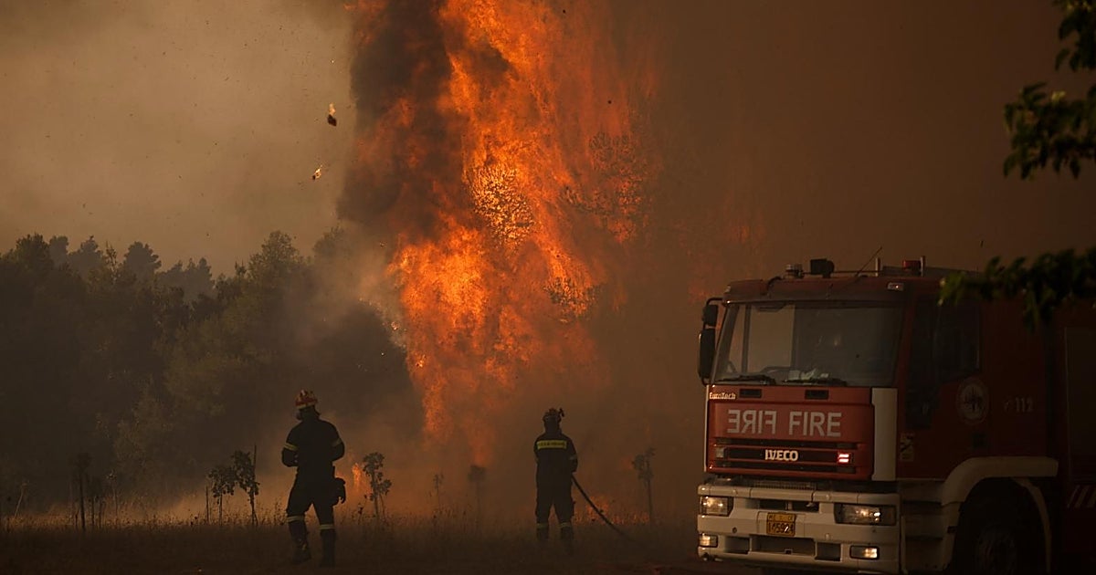 Más de 230 incendios queman en una semana en Grecia un tercio de la superficie calcinada en 2025