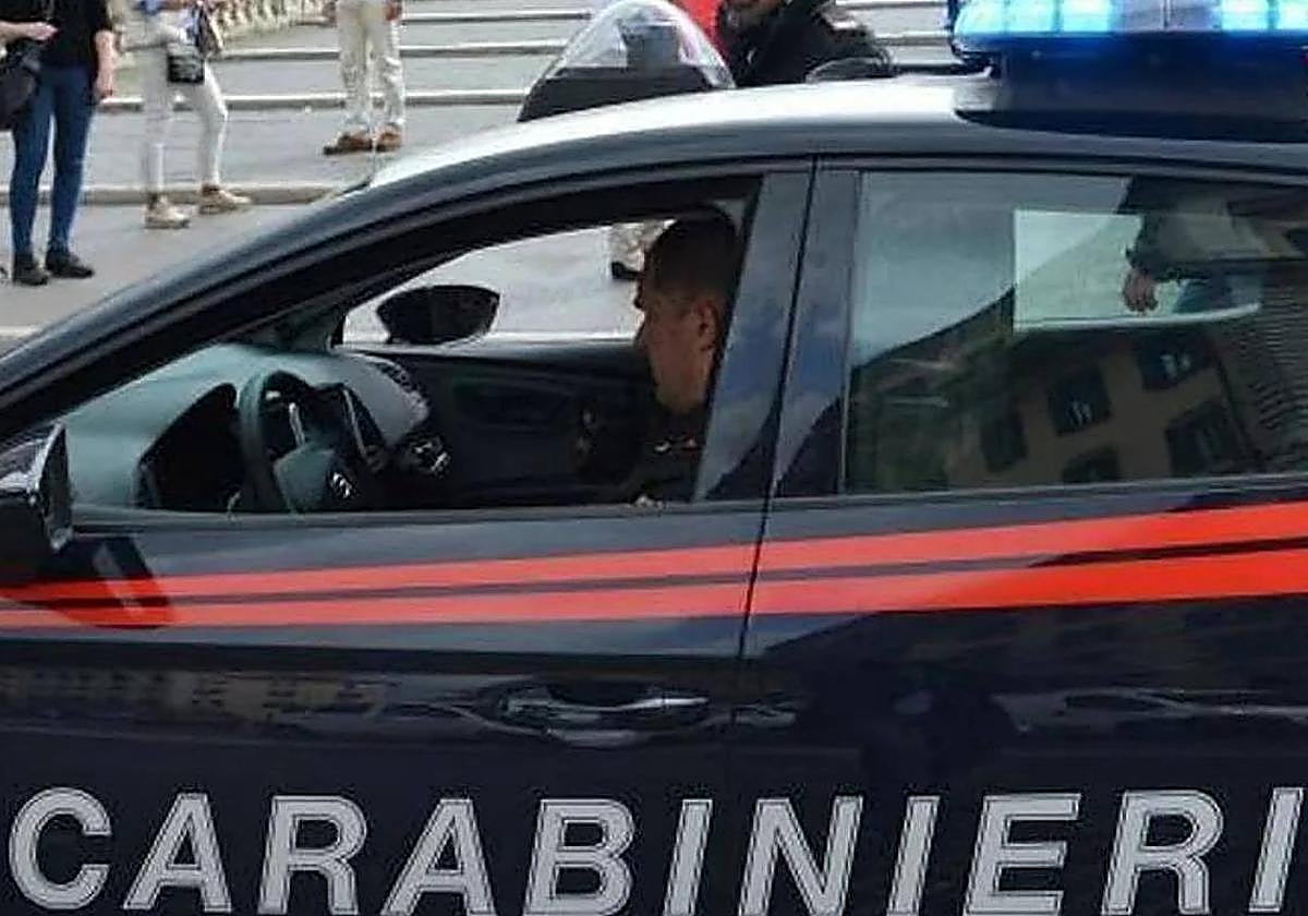 Un coche de los carabineros en una imagen de archivo