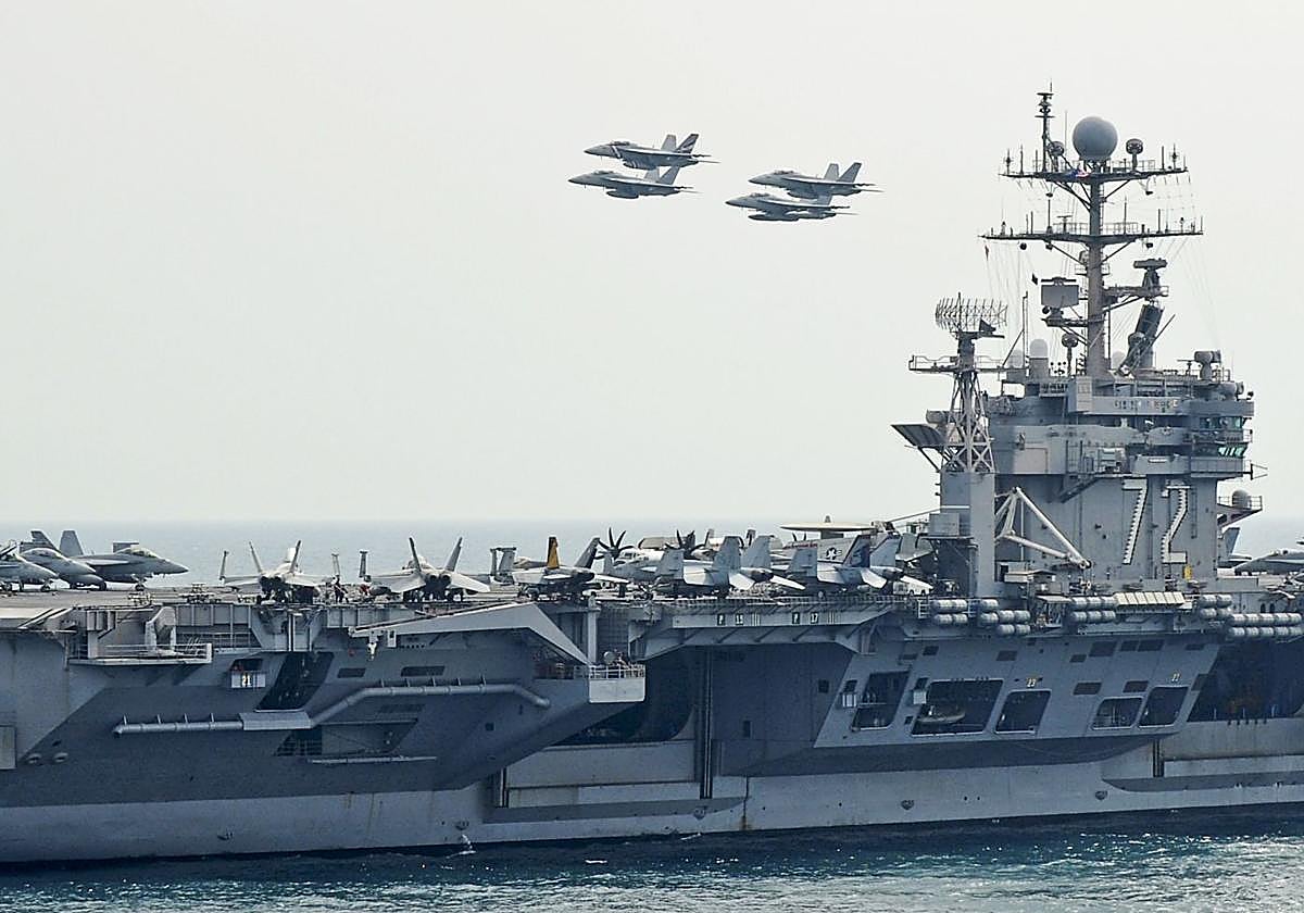 El portaaviones 'USS Abraham Lincoln'