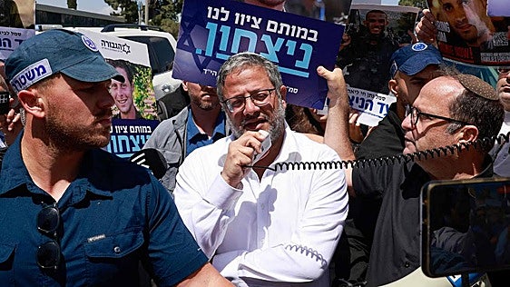 El ministro de Seguridad de Israel propone matar de forma «selectiva» cada noche «a unos 30 o 40» palestinos