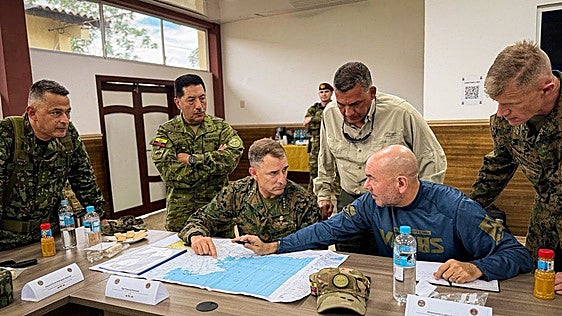Ecuador y Colombia planifican una base binacional contra el narcotráfico con el auspicio de EE.UU.