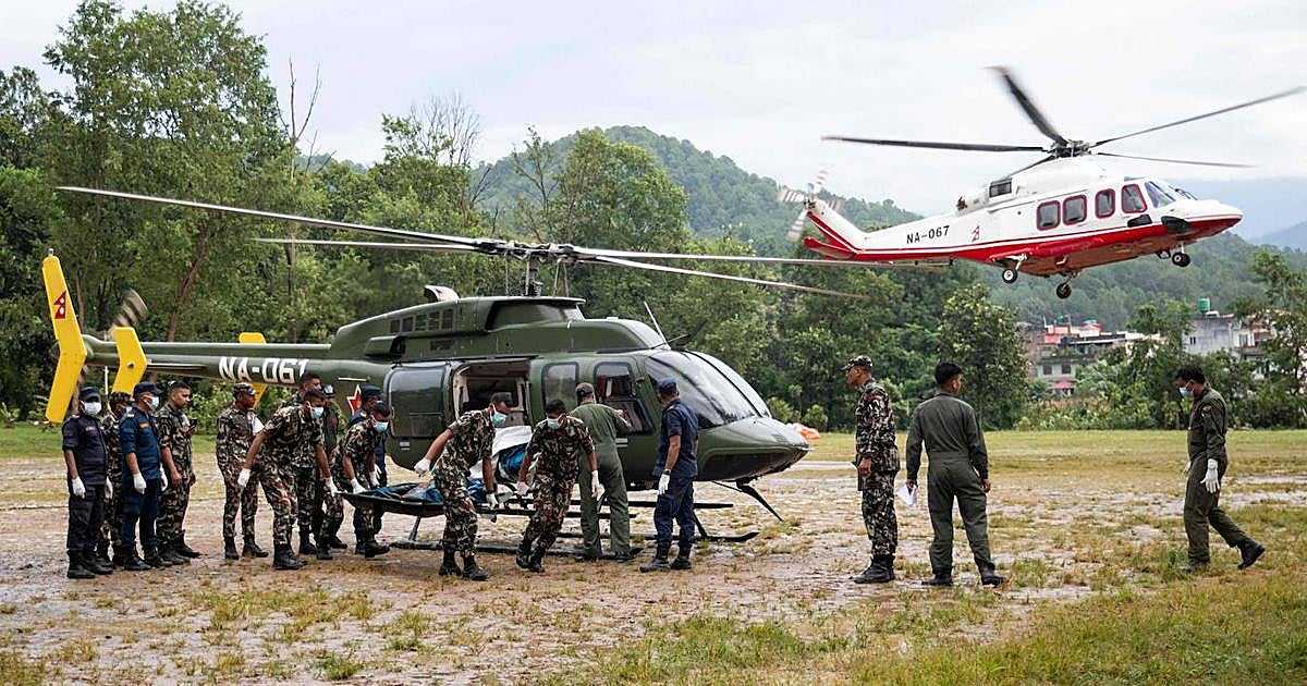 Rescate de supervivientes contra el reloj en Nepal: 100 trabajadores continúan atrapados en un túnel hidroeléctrico