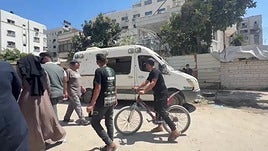 Al menos tres muertos en una decena de bombardeos israelíes en la ciudad de Gaza