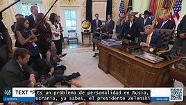 Trump confirma que sus enviados llevarán una propuesta a Moscú para poner fin a la guerra