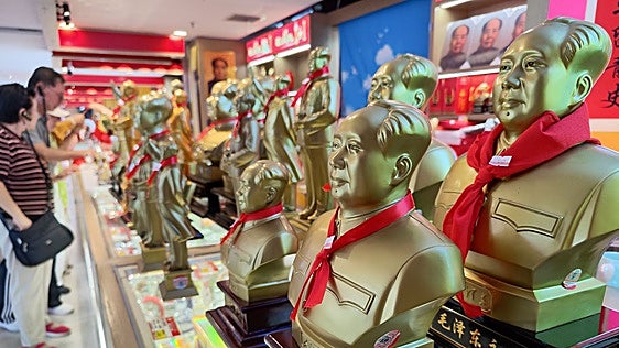 Shaoshan, el pueblo de Mao que vive de los suvenires comunistas