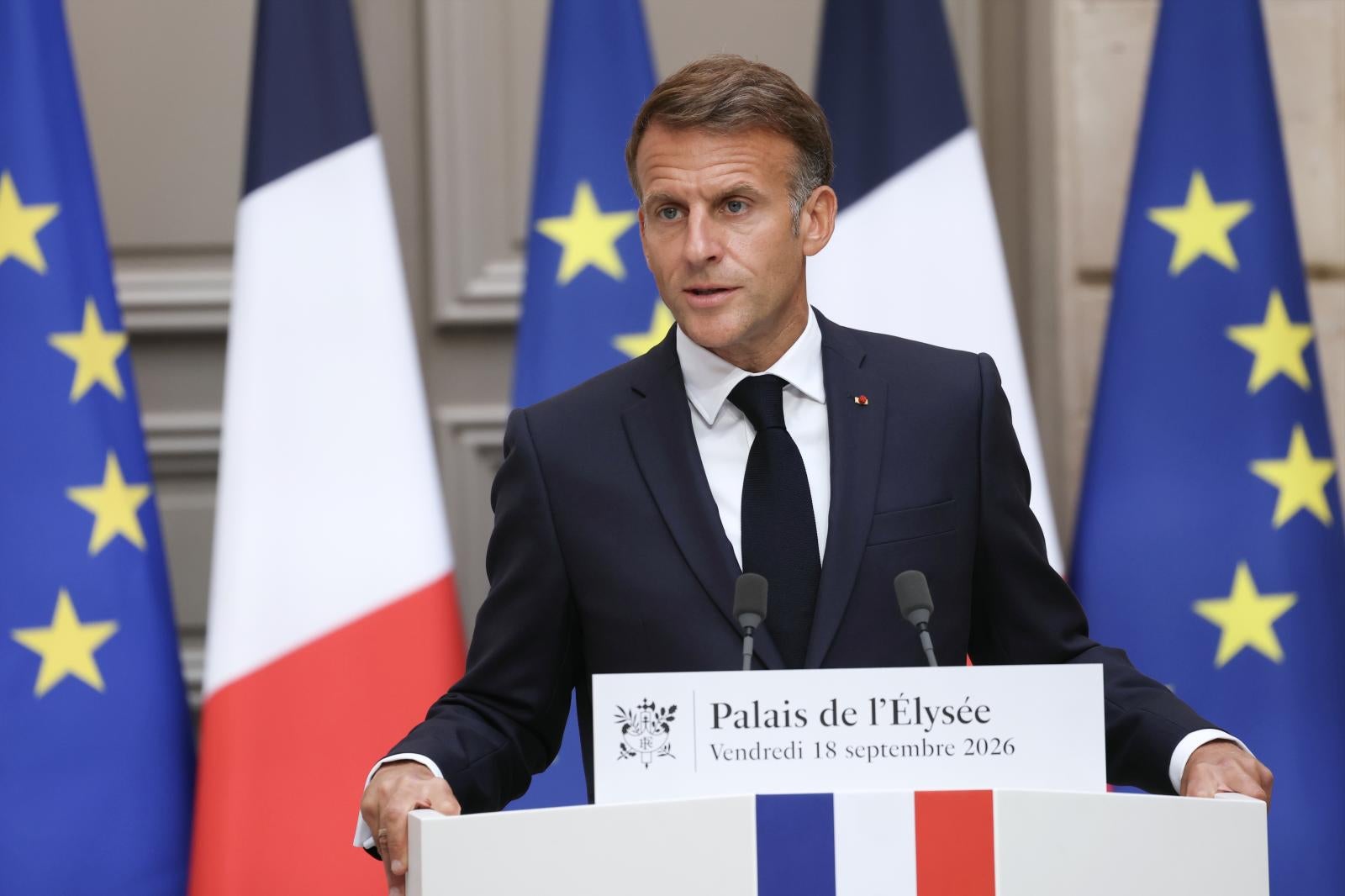 Presidente de Francia anuncia reunión del G7 por crisis energética