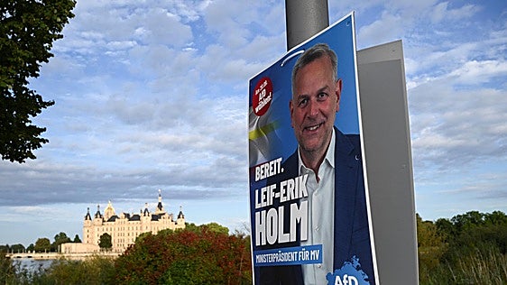 La extrema derecha plantea las elecciones regionales de este domingo como un referéndum sobre Merz
