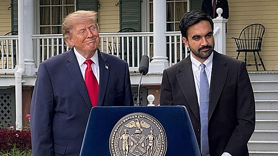 Trump elogia a Mamdani tras su encuentro en Nueva York: «Serás uno de los grandes»