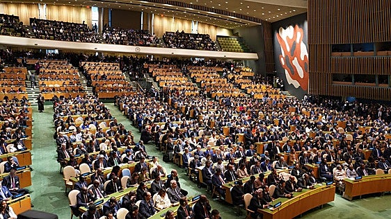 Los representantes de Cuba se marchan durante el discurso de Trump en la ONU: «Es un Estado fallido, va a caer»