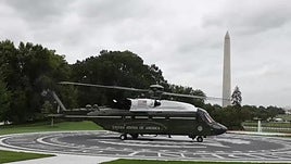 Trump sale de la Casa Blanca para reunirse con Xi Jinping