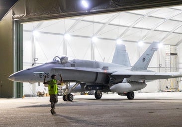 Dos F-18 españoles intervienen en Rumanía ante una amenaza de drones rusos