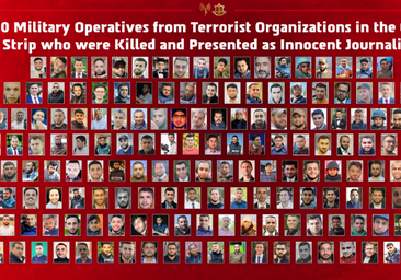 Israel revela los datos de 170 «periodistas encubiertos» a los que mató en Gaza por ser presuntos terroristas