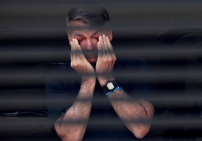 Jair Bolsonaro, en arresto domiciliario el año pasado.