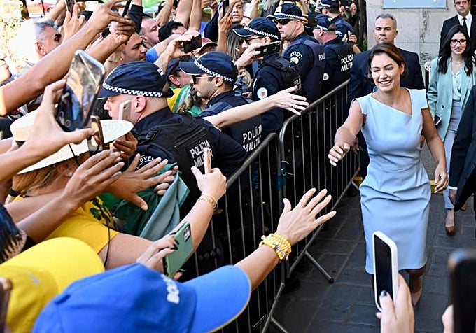 Michelle Bolsonaro, en 2023