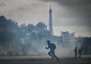 En el kilómetro 0 de las protestas en Francia: «Nos manifestamos porque nos falta de todo»