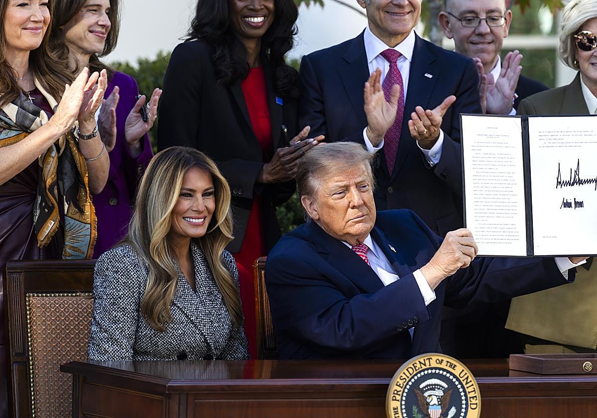 La Casa Blanca asegura que Melania Trump ha logrado un alto el fuego entre Rusia y Ucrania en Oleshki