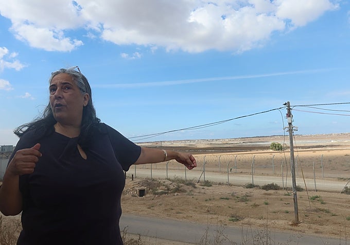 Oshrid, alcaldesa del kibutz Nahal Oz.