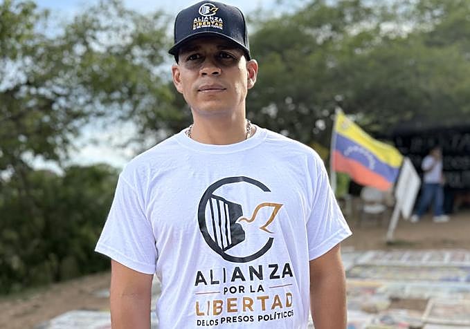 Leonardo Chirinos, excarcelado en septiembre. Su hermano Leandro sigue preso, condenado a 24 años de prisión.