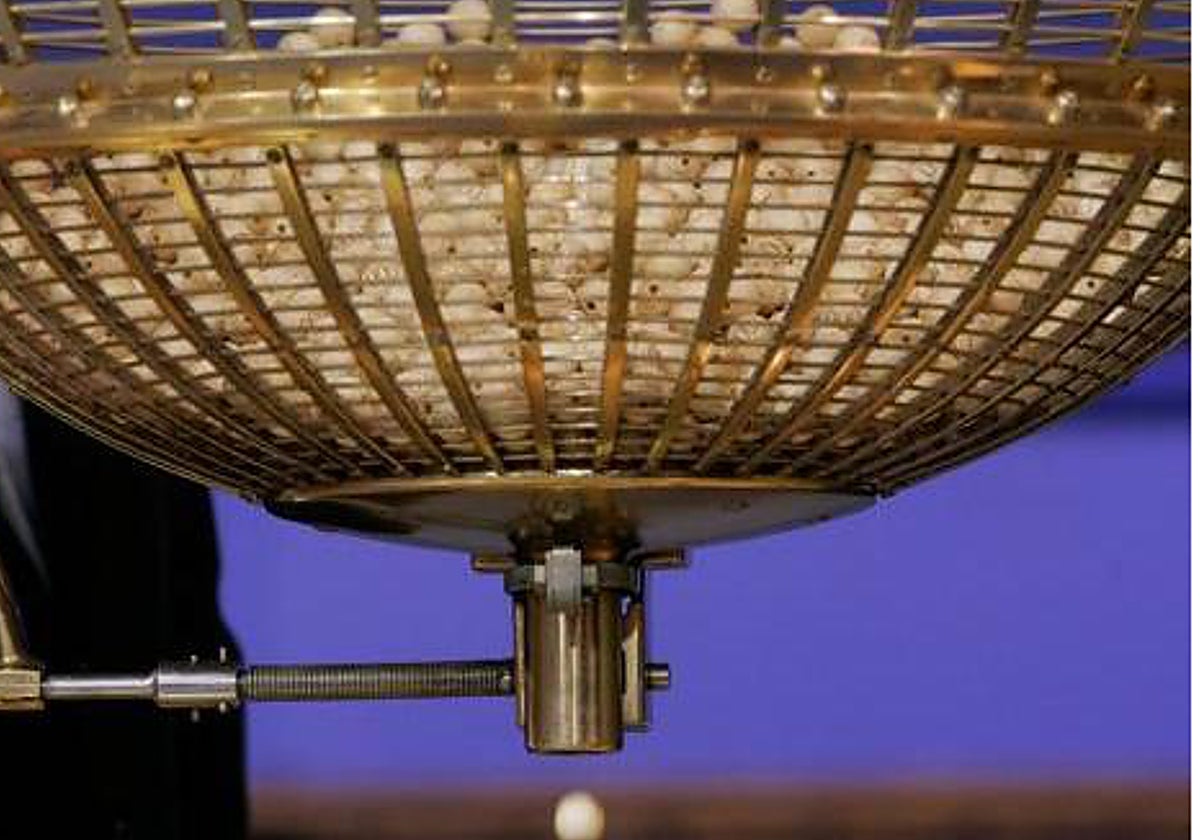 Bombo de la Lotería de Navidad