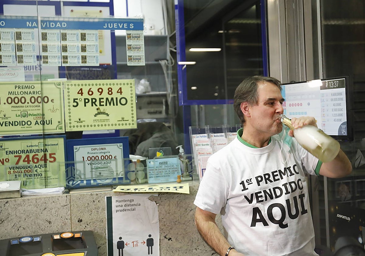 Estación de Atocha, Madrid. El gordo de la lotería de navidad cayó en 2021 en la administración 458.