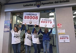 Estas han sido las terminaciones del premio Gordo de la Lotería de Navidad en los últimos 10 años