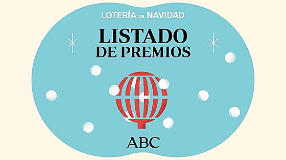 Premios Lotería Navidad 2025: comprueba el PDF oficial con todos los números premiados del sorteo