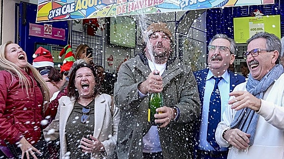 77715, tercer quinto premio de la Lotería de Navidad