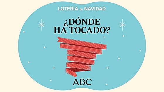 Mapa de premios de la Lotería de Navidad 2025: consulta dónde han tocado los grandes premios