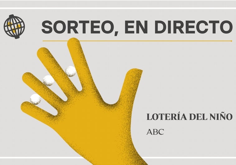 Lotería del Niño, sorteo del Gordo y todos los premios en directo