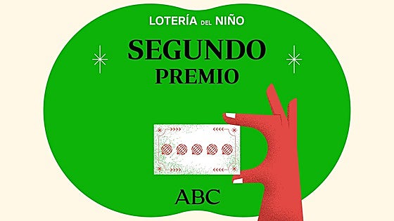 45875, segundo premio de la Lotería del Niño 2026