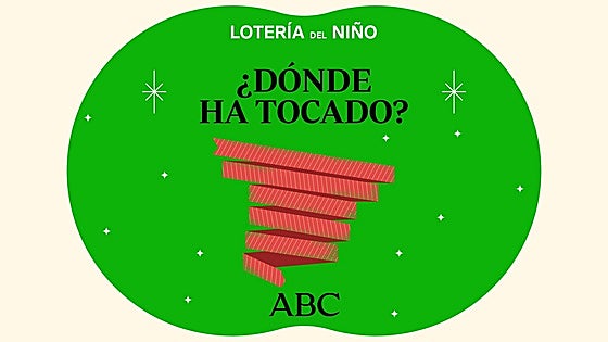 Mapa de premios de la Lotería del Niño 2026: consulta dónde y cuánto ha tocado en cada municipio de España