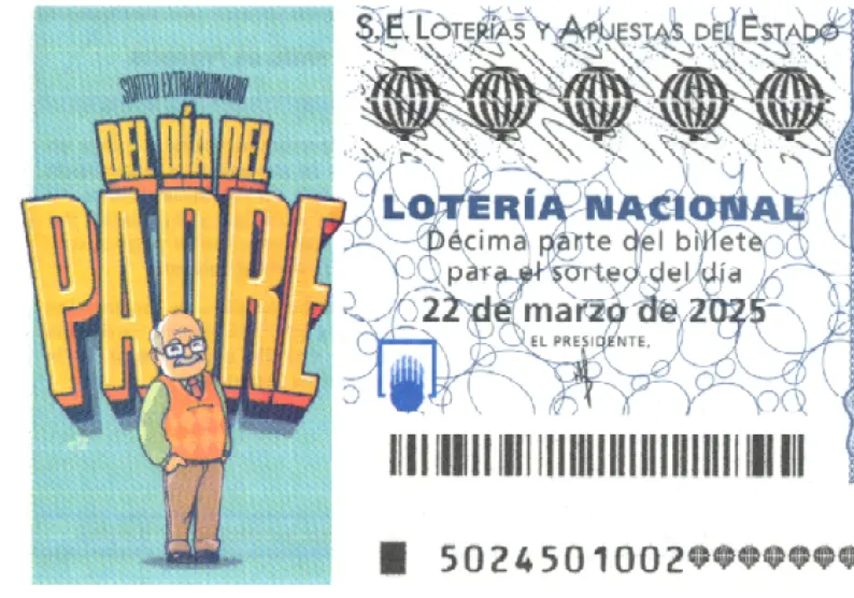 Sorteo Extraordinario del Día del Padre de la Lotería Nacional, en directo: comprobar resultados, número ganador y lista oficial de premios hoy, 22 de marzo