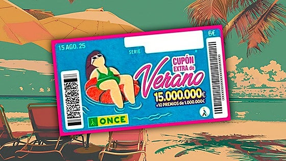 Comprobar Sorteo Cupón Extra de Verano de la ONCE, en directo: número del décimo ganador y lista oficial de premios hoy, viernes 15 de agosto