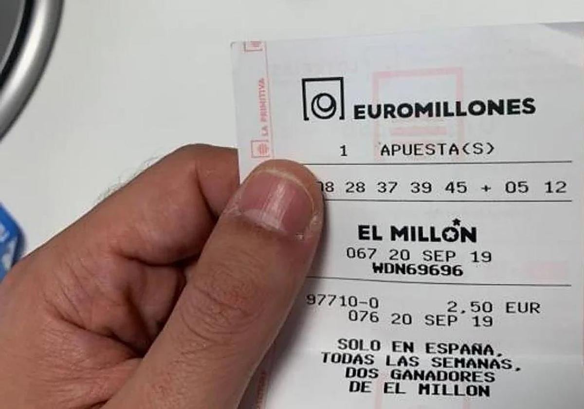 Un acertante de Euromillones se lleva un premio histórico de 250 millones de euros en el sorteo de este martes