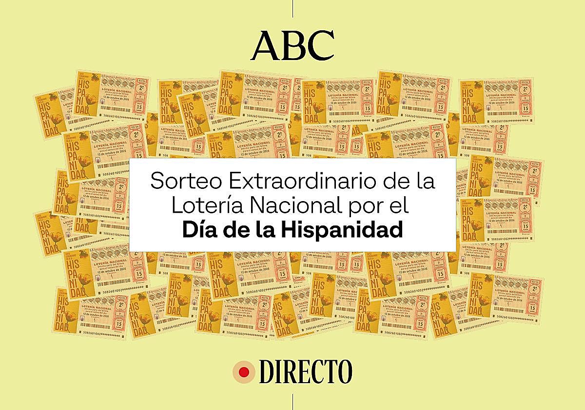 Sorteo Extraordinario de Lotería Nacional Día de la Hispanidad, en directo: comprobar número, décimo ganador y lista oficial de premios hoy, 12 de octubre