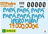 Sorteo Extraordinario del Día del Padre de la ONCE: horario y dónde seguir gratis online hoy