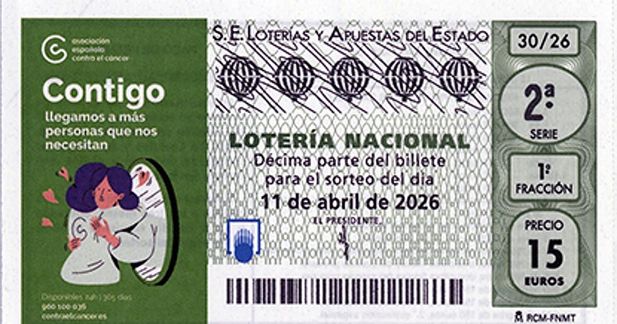 Lotería Nacional hoy, en directo: comprobar resultados, números premiados y décimo ganador del Sorteo Extraordinario de la AECC de este sábado, 11 de abril