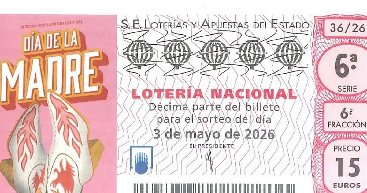 Lotería Nacional hoy, en directo: comprobar resultados y números premiados del Sorteo Extraordinario del Día de la Madre del domingo 3 de mayo