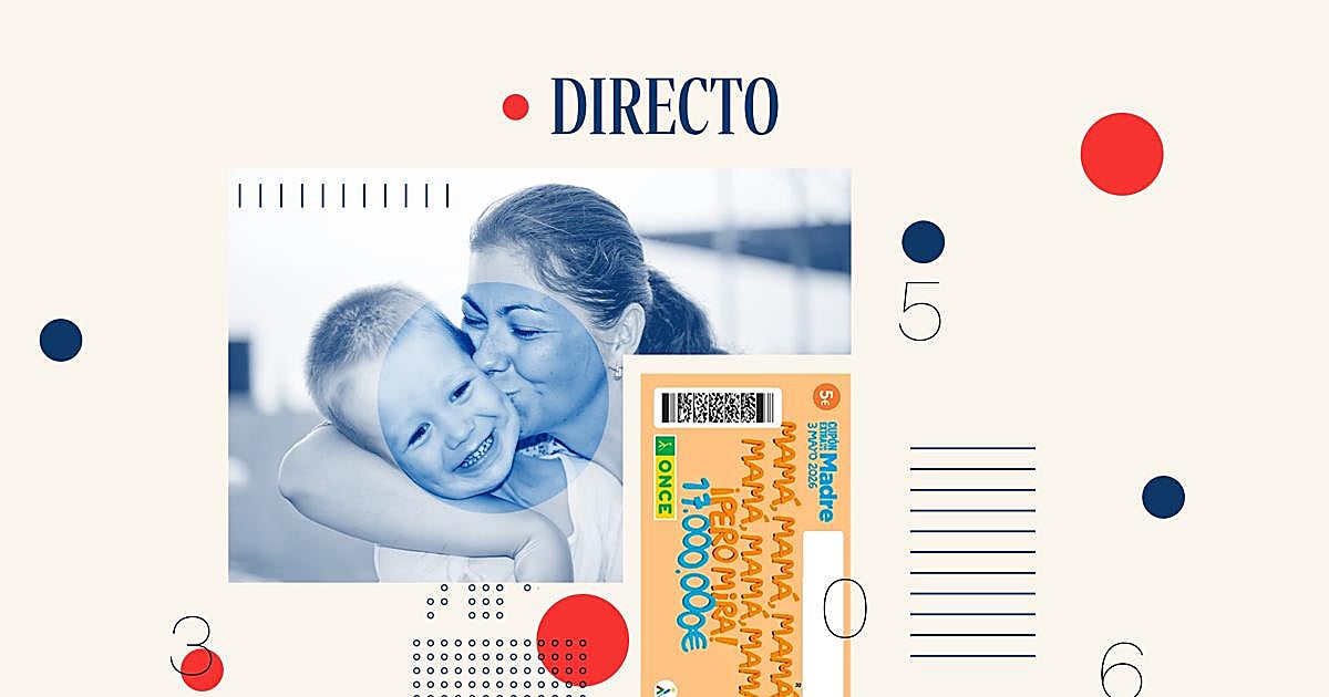 Sorteo Extraordinario del Día de la Madre de la ONCE, en directo: comprobar número del cupón ganador y lista oficial de premios hoy
