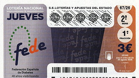 Comprobar Lotería Nacional hoy, en directo: resultados, números, décimo ganador y premios del sorteo del jueves 20 de agosto de 2026