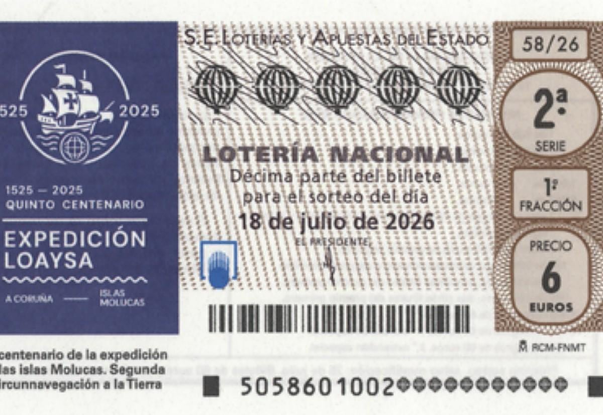 Sorteo de la Lotería Nacional del sábado 18 de julio