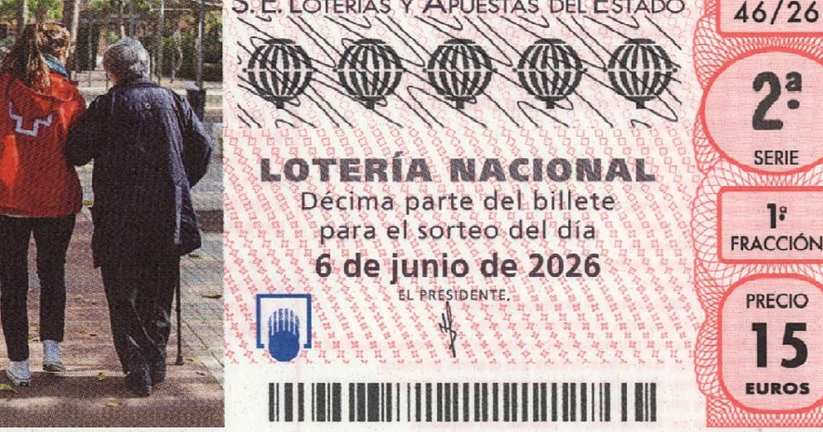 Lotería Nacional hoy, en directo: resultados, números, décimo ganador y premios del Sorteo Extraordinario de Cruz Roja del sábado 6 de junio
