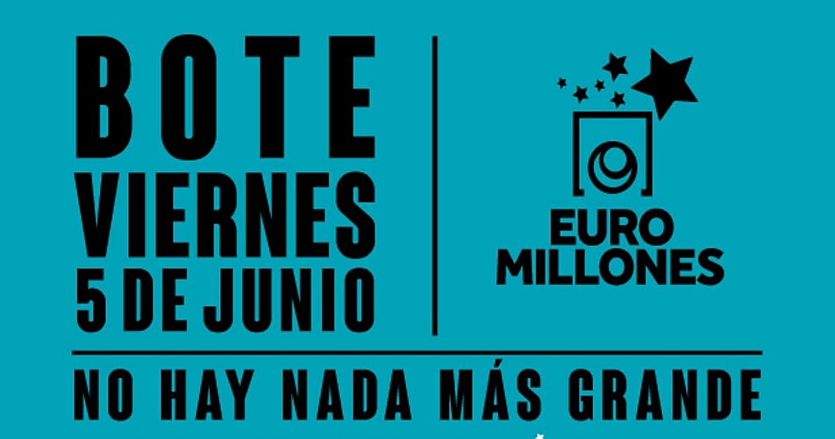 Sorteo de Euromillones con un bote de 159 millones de euros hoy: horario y dónde ver online este viernes 5 de junio