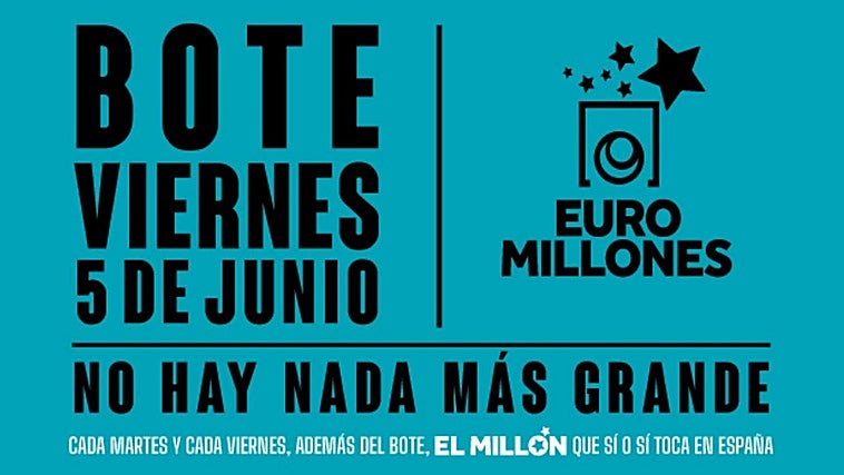 Euromillones hoy: hora del sorteo del bote de 159 millones de euros y dónde ver gratis online este viernes 5 de junio
