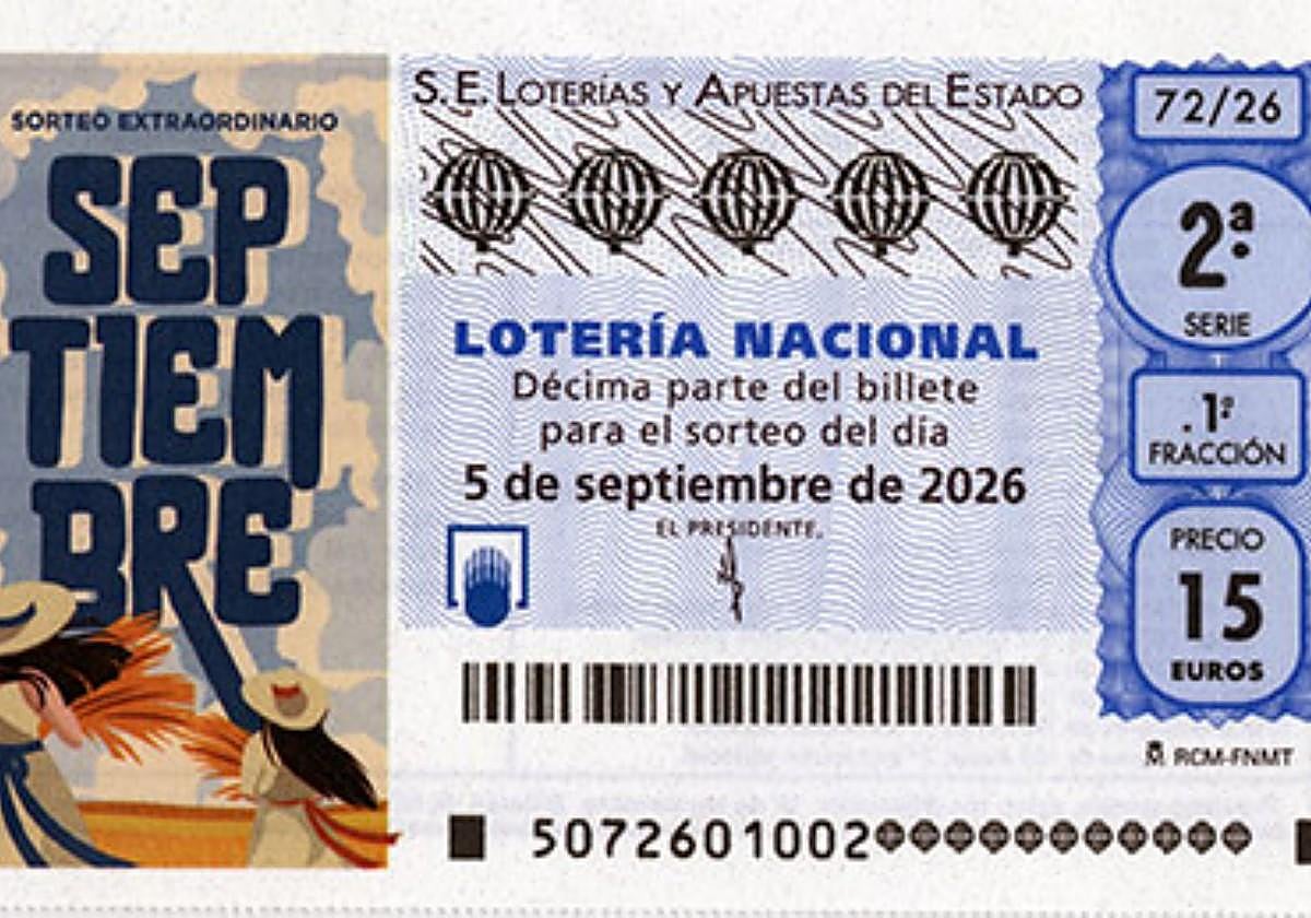 Sigue en directo el Sorteo Extraordinario de Septiembre de la Lotería Nacional