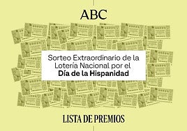 Premios de la Lotería Nacional hoy por el Sorteo Extraordinario del Día de la Hispanidad: lista completa y oficial